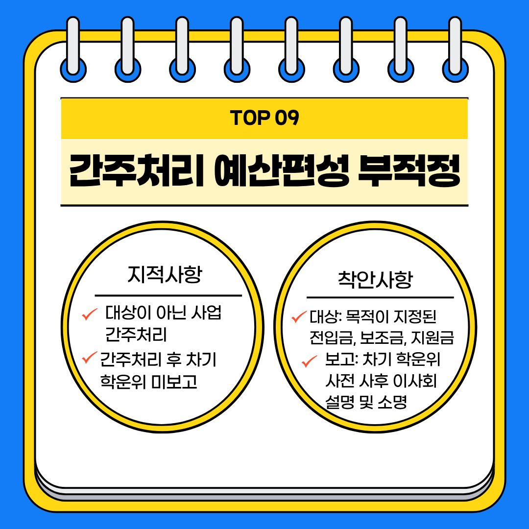 주요 지적사례